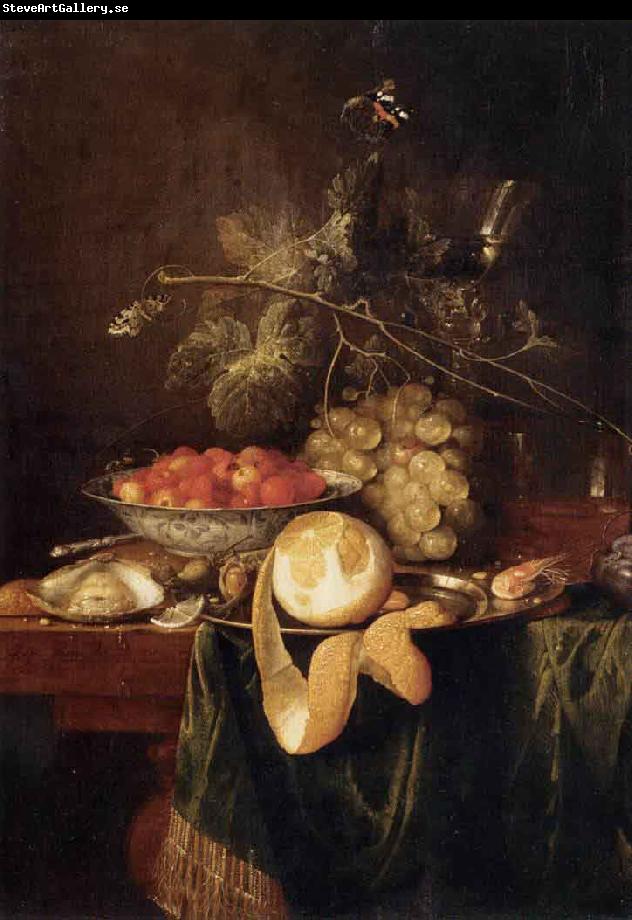 Jan Davidsz. de Heem Still Life with a Peeled Lemon